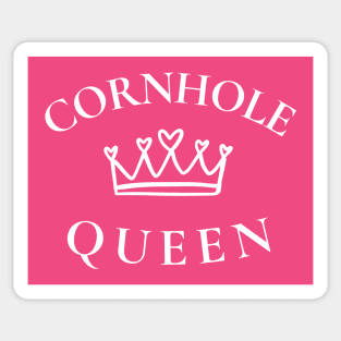 Cornhole Queen Sticker